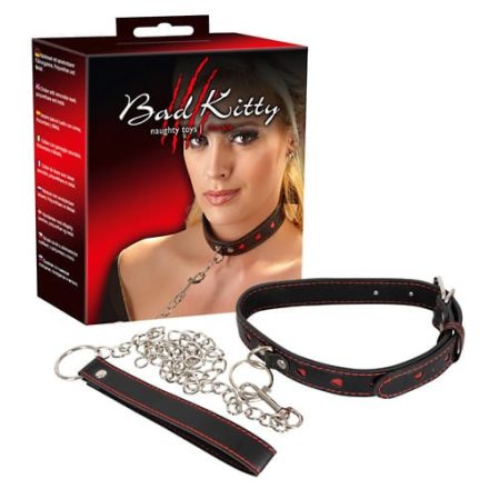 Bad Kitty Collar And Leash