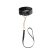 Maze Wide Choker With Leash Black