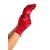 Wrist Length Satin Gloves, red, O/S