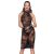 Midi tulle dress with velvet straps in the back - M