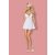 810-BAB-2 babydoll & thong white S/M