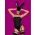 Bunny costume L/XL black