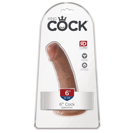 6" Cock  Tan