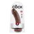 8" Cock  Brown