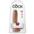 7" Cock with Balls  Tan