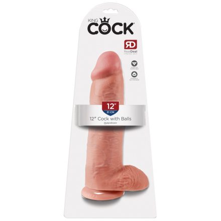 12" Cock with Balls  Light
