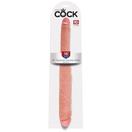 16" Tapered Double Dildo  Light