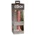 7" Dual Density Silicone Cock  Light