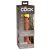 6" Dual Density Vibrating Silicone Cock Tan